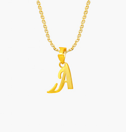 The Adorable A Pendant